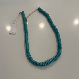 Elegant Turquoise Beaded Necklace
